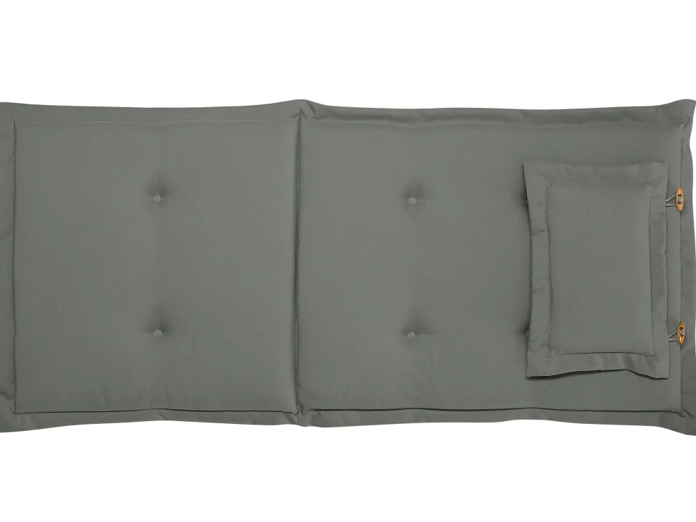 Clearance Beliani 6 Kpl Harmaa Pehmustetyynysetti Toscana/Java