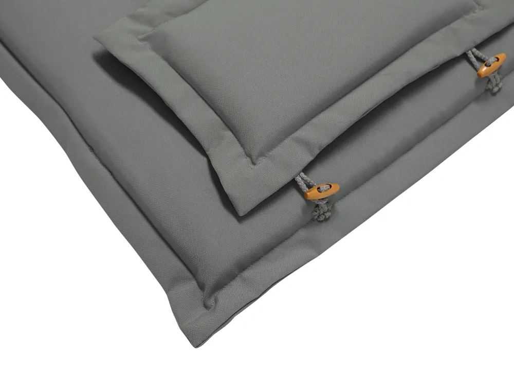 Clearance Beliani 6 Kpl Harmaa Pehmustetyynysetti Toscana/Java