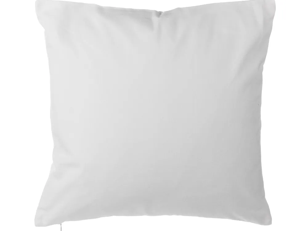 Tekstiilit<Beliani 2 Kpl Koristetyynysetti Lehtikuviolla 45X45Cm Valkoinen Ja Hopea Freesia