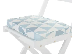 Hot Beliani 2 Kpl Tyynysetti Kolmiokuvio Vaaleansininen Fiji