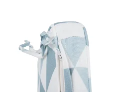 Hot Beliani 2 Kpl Tyynysetti Kolmiokuvio Vaaleansininen Fiji