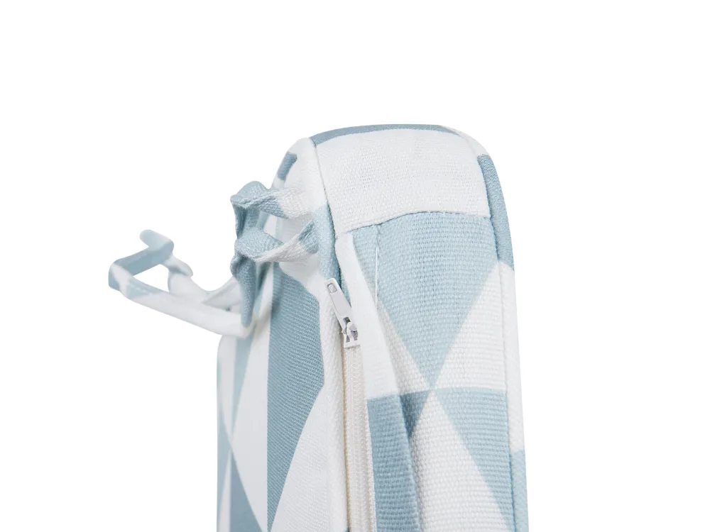 Hot Beliani 2 Kpl Tyynysetti Kolmiokuvio Vaaleansininen Fiji