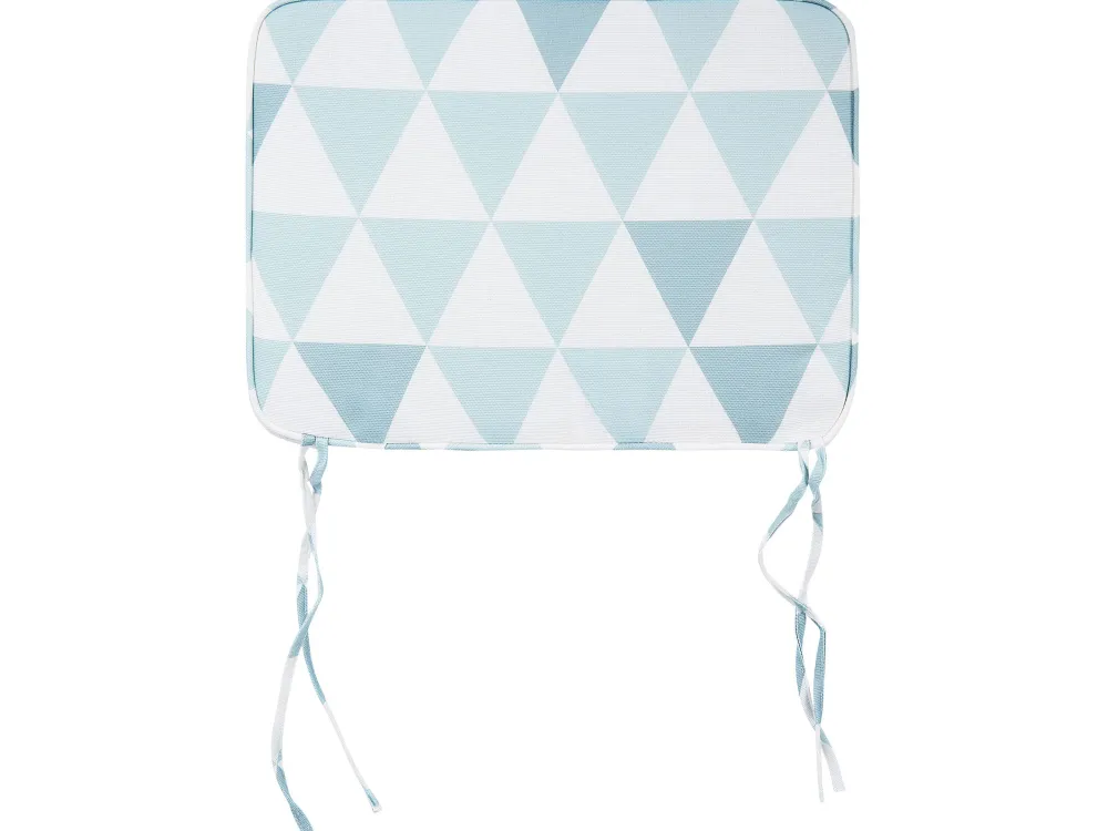 Hot Beliani 2 Kpl Tyynysetti Kolmiokuvio Vaaleansininen Fiji