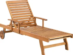 Shop Beliani Akaasiapuinen Aurinkotuoli Java