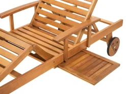 Shop Beliani Akaasiapuinen Aurinkotuoli Java