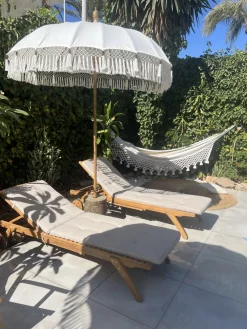 Shop Beliani Akaasiapuinen Aurinkotuoli Java