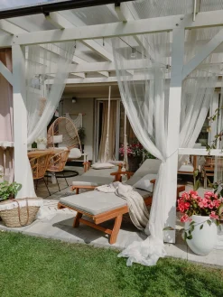 Shop Beliani Akaasiapuinen Aurinkotuoli Java