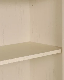 Shop Beliani Astiakaappi 4 Ovea 2 Laatikkoa Kermanvalkoinen Seatlle