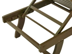 Store Beliani Aurinkotuoli Akaasia Tumma Puu Amantea