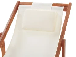 Fashion Beliani Aurinkotuoli Akaasia 2X Vaihtokankaat (Useita) Tumma Puu Avellino