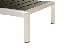 Best Beliani Aurinkotuoli Alumiini Musta Nardo