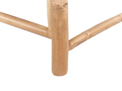 Sale Beliani Aurinkotuoli Bambu Vaalea Puu/Luonnonvalkoinen Ligure