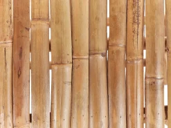 Sale Beliani Aurinkotuoli Bambu Vaalea Puu/Luonnonvalkoinen Ligure