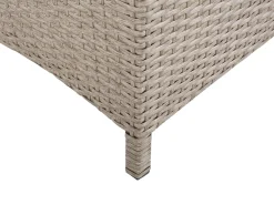 Ulkokalusteet<Beliani Aurinkotuoli Harmaa Harmaalla Istuintyynylla Vasto