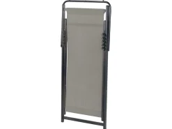 Ulkokalusteet<Beliani Aurinkotuoli Harmaa/Musta Locri Ii