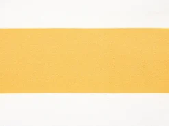 New Beliani Aurinkotuoli Pehmusteilla Keltavalkoinen Cesana