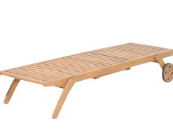 Ulkokalusteet<Beliani Aurinkotuoli Pehmusteilla Beige Cesana