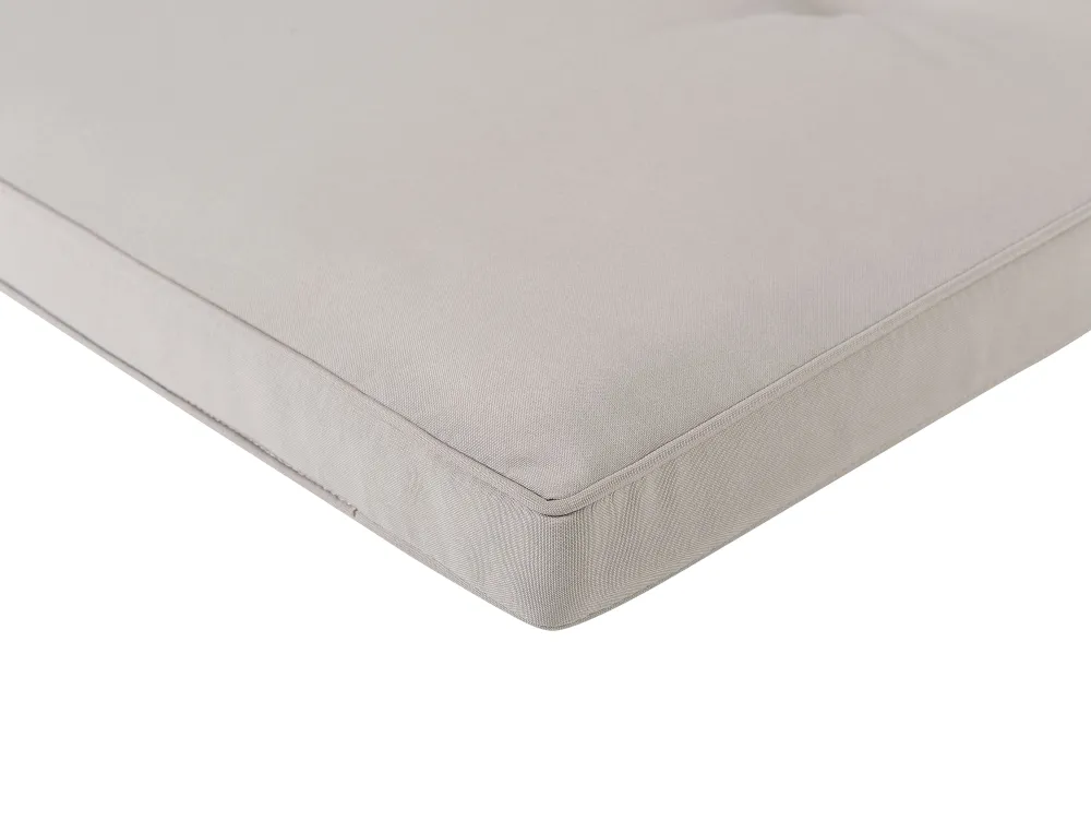 Store Beliani Aurinkotuoli Ruskeanharmaalla Pehmusteella Cesana