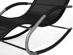 Sale Beliani Aurinkotuoli Teras Keinuva Musta Carano