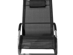 Sale Beliani Aurinkotuoli Teras Keinuva Musta Carano