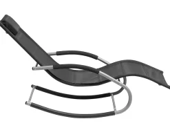 Sale Beliani Aurinkotuoli Teras Keinuva Musta Carano