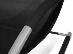 Sale Beliani Aurinkotuoli Teras Keinuva Musta Carano