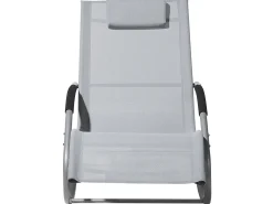 Ulkokalusteet<Beliani Aurinkotuoli Teras Keinuva Harmaa Carano