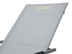 Ulkokalusteet<Beliani Aurinkotuoli Teras Keinuva Harmaa Carano