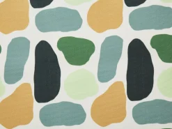 Ulkokalusteet<Beliani Aurinkotuoli Vaalea Akaasia Vaihtokankaat Luonnonvalkoinen/Monivarinen Taplat 2 Kpl Anzio