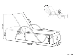 Shop Beliani Aurinkotuoli Vaaleanruskea Procida