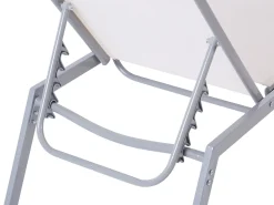 Shop Beliani Aurinkotuoli Valkoinen Teras Noli