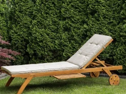 Tekstiilit<Beliani Aurinkotuolin Tyynyt Beige Cesana