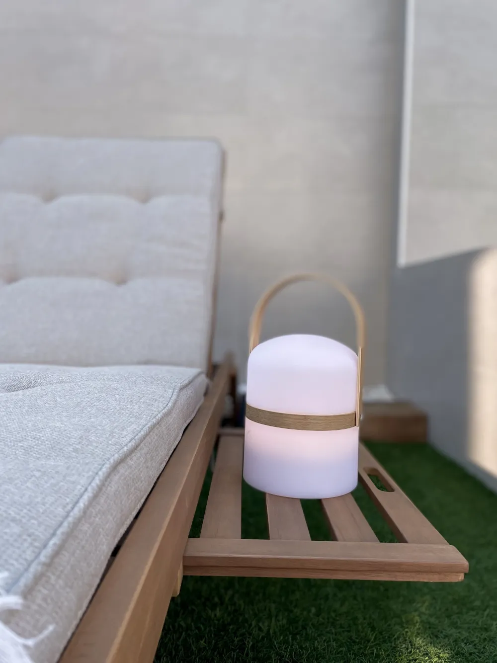 Tekstiilit<Beliani Aurinkotuolin Tyynyt Beige Cesana