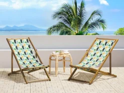 Sale Beliani Aurinkotuolin Vaihtokangas Taplat Monivarinen 2 Kpl Anzio/Avellino