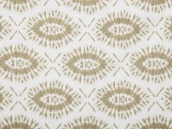 Tekstiilit<Beliani Aurinkotuolin Vaihtokangas Abstrakti Beige 2 Kpl Anzio/Avellino