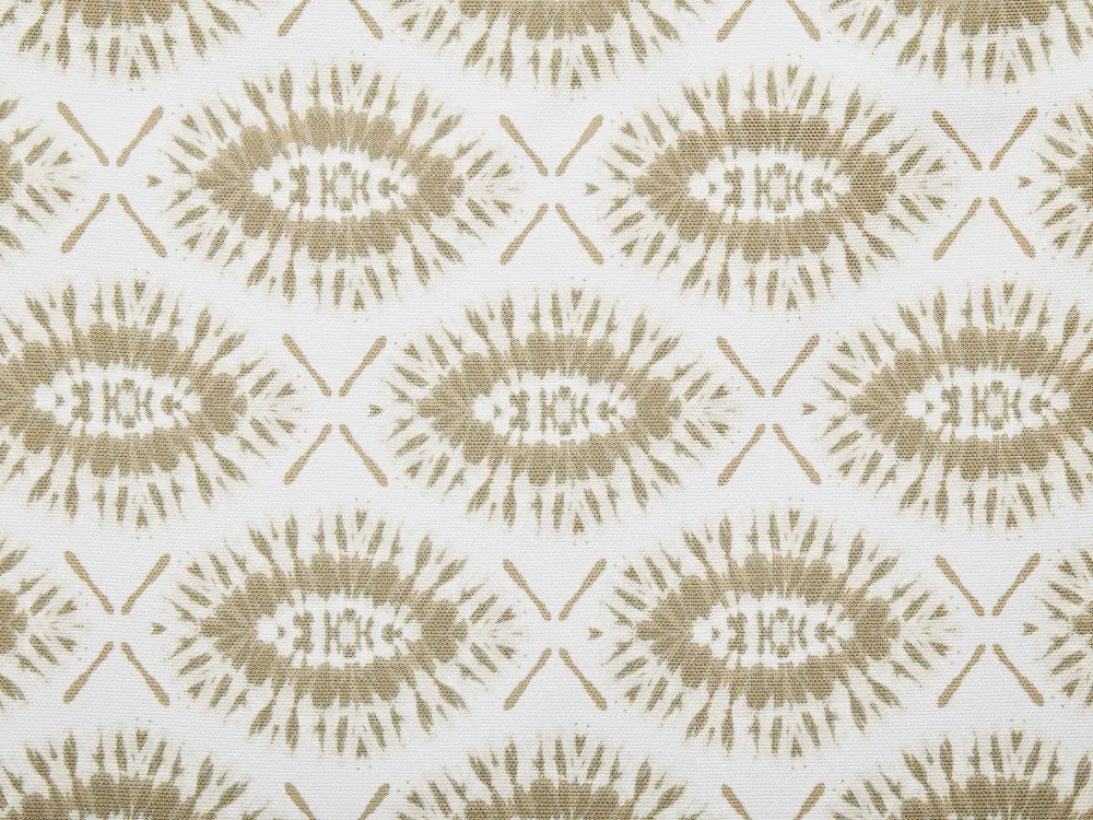 Tekstiilit<Beliani Aurinkotuolin Vaihtokangas Abstrakti Beige 2 Kpl Anzio/Avellino