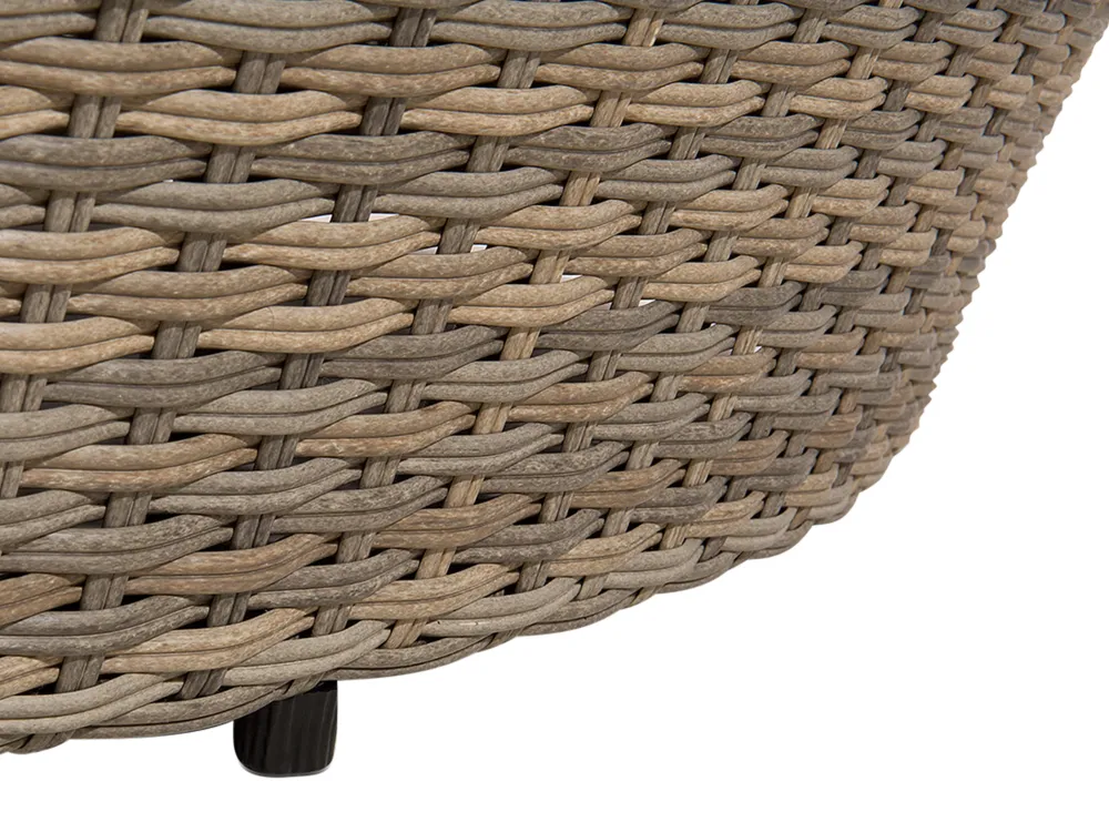 Ulkokalusteet<Beliani Aurinkovuode Polyrottinki Vaaleanruskea Sylt