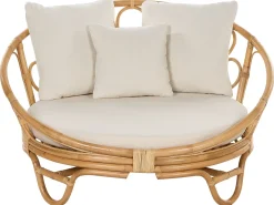 Hot Beliani Aurinkovuode Rottinki Luonnonvari 2 Kpl Rossano