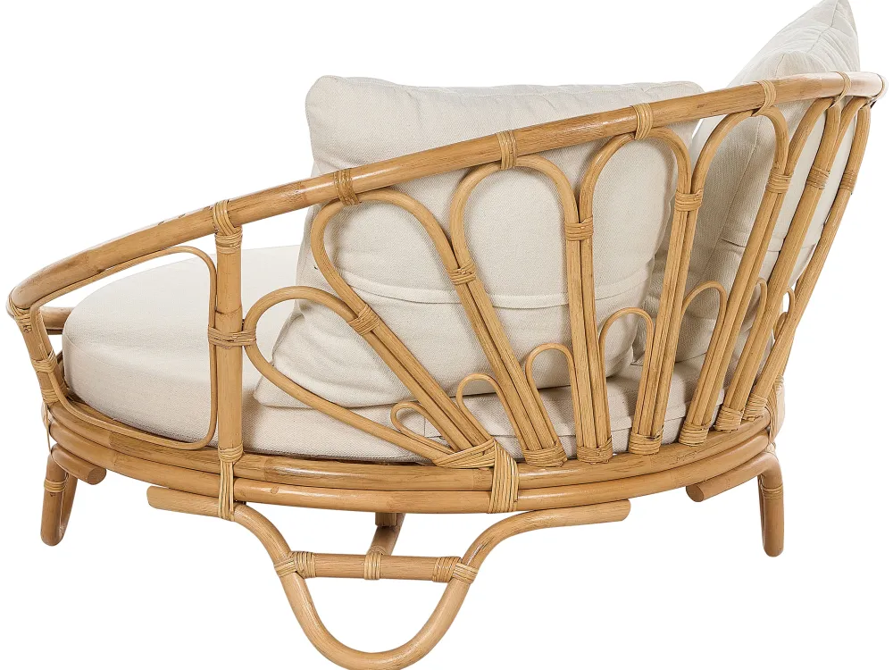 Hot Beliani Aurinkovuode Rottinki Luonnonvari 2 Kpl Rossano