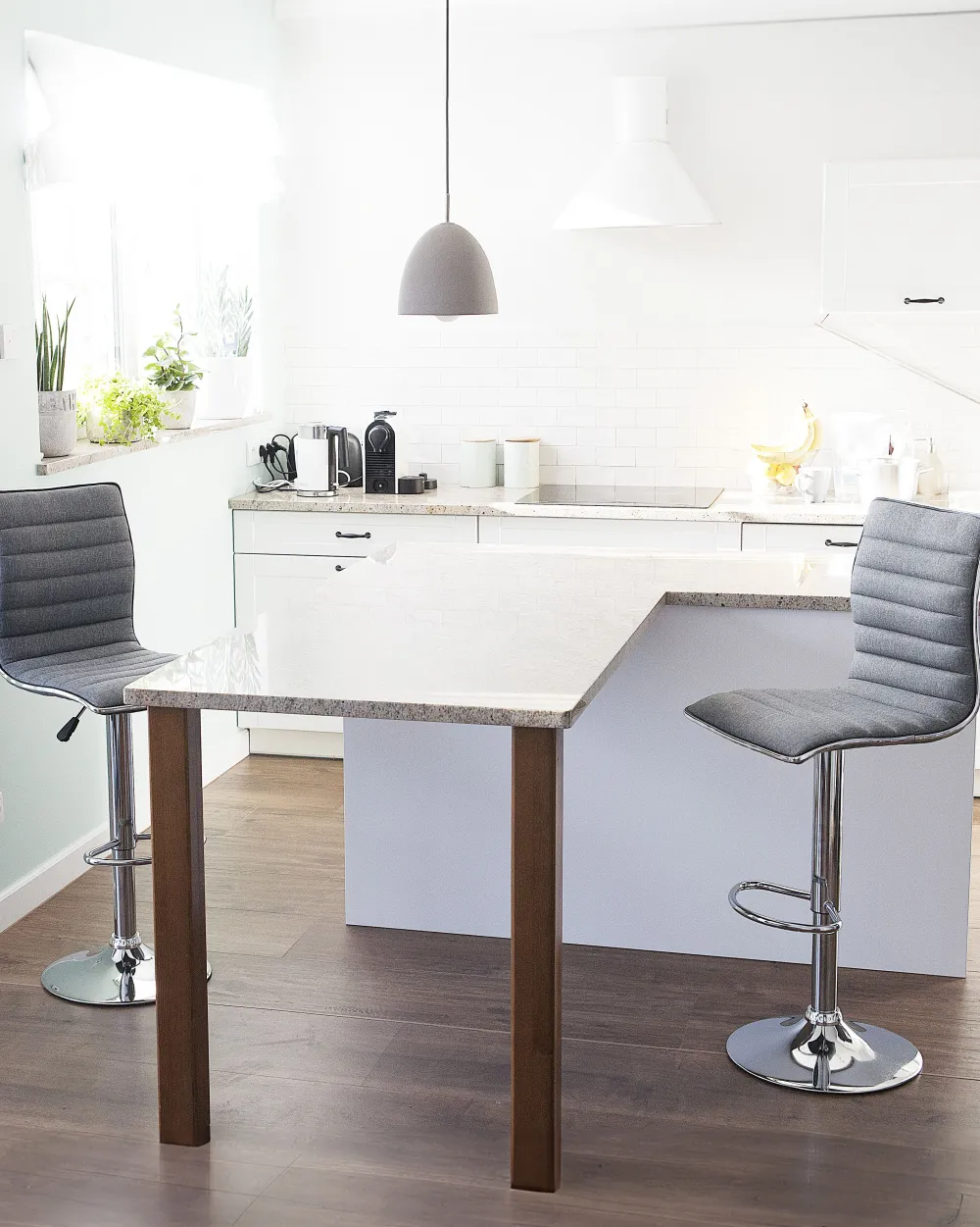 Fashion Beliani Baarijakkara Kangas Harmaa 2 Kpl Lucerne