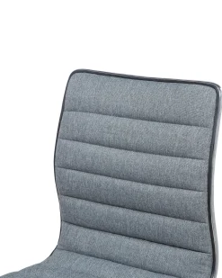 Fashion Beliani Baarijakkara Kangas Harmaa 2 Kpl Lucerne