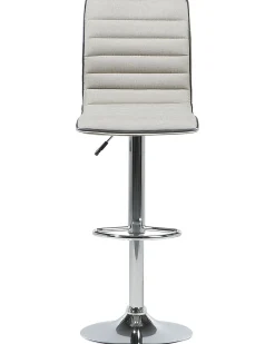 Tuolit<Beliani Baarijakkara Kangas Vaalea Beige 2 Kpl Lucerne