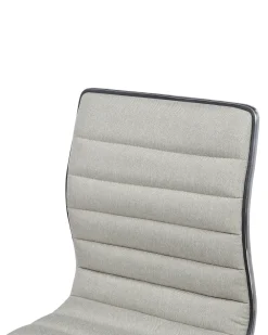 Tuolit<Beliani Baarijakkara Kangas Vaalea Beige 2 Kpl Lucerne