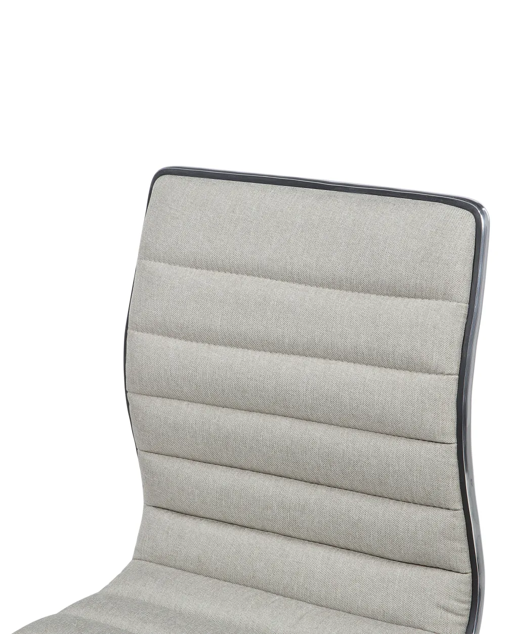 Tuolit<Beliani Baarijakkara Kangas Vaalea Beige 2 Kpl Lucerne