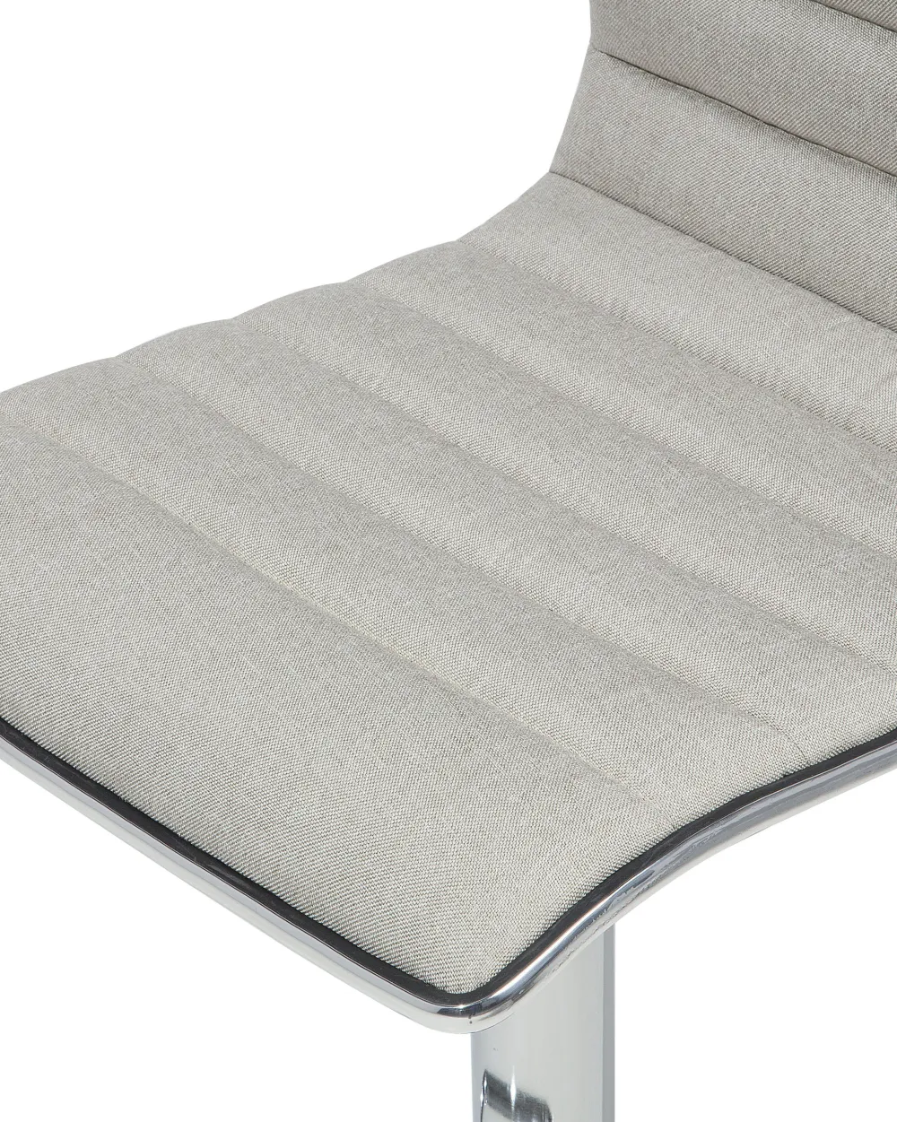 Tuolit<Beliani Baarijakkara Kangas Vaalea Beige 2 Kpl Lucerne