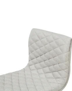 Tuolit<Beliani Baarijakkara Kangas Vaalea Beige 2 Kpl Orlando