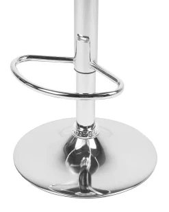 Tuolit<Beliani Baarijakkara Keinonahka Harmaa 2 Kpl Peoria