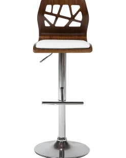 Online Beliani Baarijakkara Keinonahka Tumma Puu/Valkoinen Petersburg