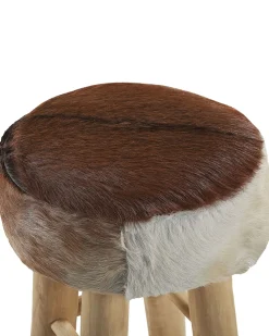 Outlet Beliani Baarijakkara Lampaannahka Vaalea Puu Walton