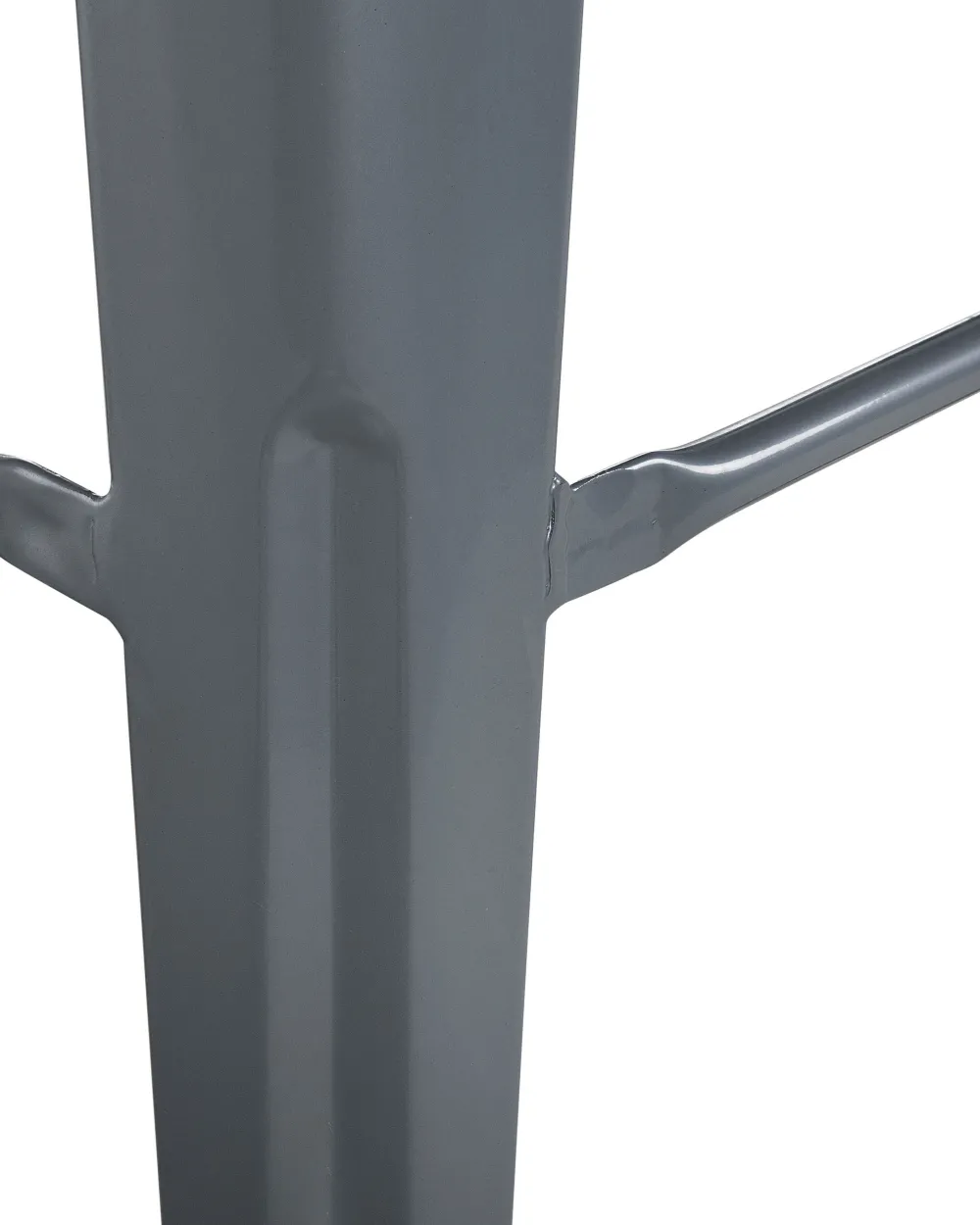 Tuolit<Beliani Baarijakkara Teras Harmaa 60 Cm 2 Kpl Cabrillo